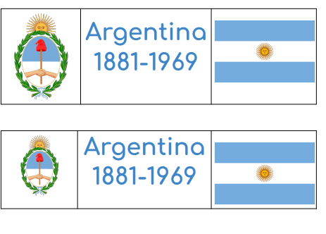 prachtig album om af te (laten) drukken van Argentinië 1970-2010 - 1