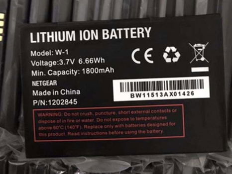 Alternative battery W-1 3.7V 1800mAh/6.66WH helps Netgear devices have longer battery life - 0