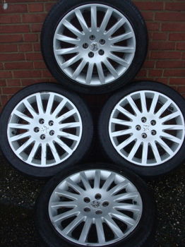 18''Originele Peugeot velgen en banden steek 5x108 - 3