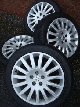 18''Originele Peugeot velgen en banden steek 5x108 - 5