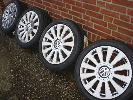 17''inch A8 Velgen en Banden Steek 5x100 5x112 - 2