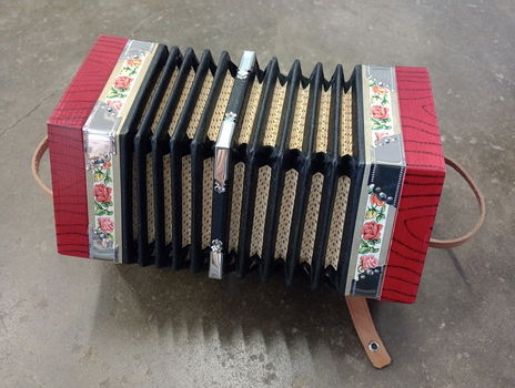 Mooie Concertina accordeon / harmonica / trekharmonica - 2