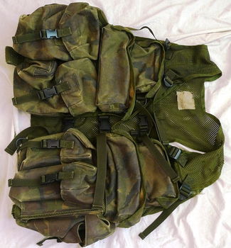 Vest / Harnas OPS, Luchtmobiele Brigade, Woodland Camouflage, Koninklijke Landmacht, jaren'90.(Nr.1) - 5