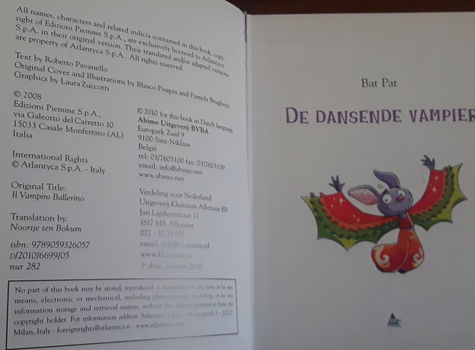 Bat Pat - De dansende vampier (nieuw) - Kluitman - 3