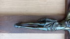 Kruis met metalen Christus - Circa 50,4 cm - 2 - Thumbnail