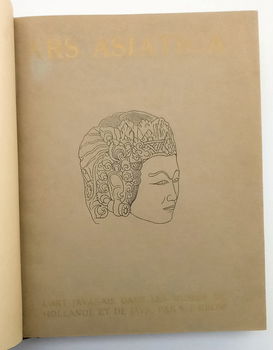 [Reliure Levitzky] Ars Asiatica: VIII L'Art Javanais 1926 - 4