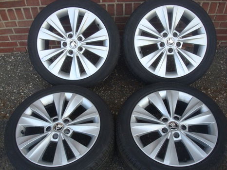 17’’Inch Originele Skoda Kodiaq Karoq Velgen en Banden - 5