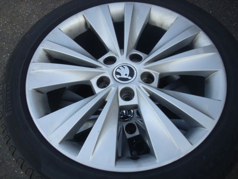 17’’Inch Originele Skoda Kodiaq Karoq Velgen en Banden - 7