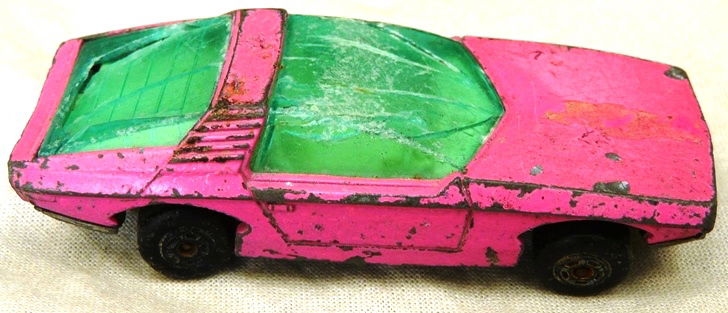 Modelauto, Matchbox (Superfast), Schaal 1:64, No.40 - Vauxhall Guildsman - Pink, 1971-1975.(Nr.1) - 4