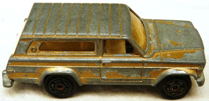 Modelauto, Majorette, Schaal 1:64, No.236 - Jeep Cherokee - Metallic Tan, 1982.(Nr.1) - 6