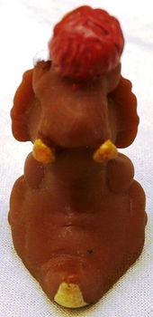 Pencil Topper Figure, PVC, Bubba & Tootsie, Duck Tales, Disney, 1990s.(Nr.1) - 2