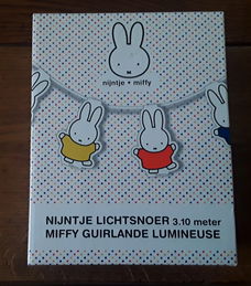 Nijntje + Miffy lichtsnoer- 3,1 meter - ledverlichting - nieuw in doos