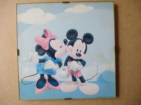 adv9078 mickey minnie schilderijtje 2 - 0