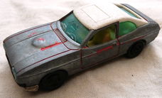 Modelauto, Majorette, Schaal 1:60, No.251 - Ford Capri - Red, 1981.(Nr.1)