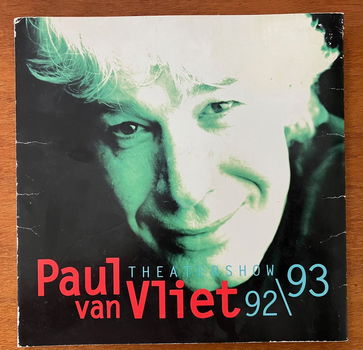 Programmaboekje theatershow Paul van Vliet 92/93 incl. cd - 0