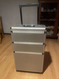 Verstelbare aluminium Kappers trolley op wielen