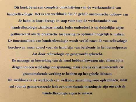 Handreflexologie, een werkboek - Kristine Walker - 2