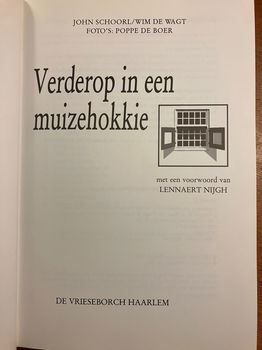 Verderop in een muizehokkie (hofjes Haarlem) - John Schoorl - 1