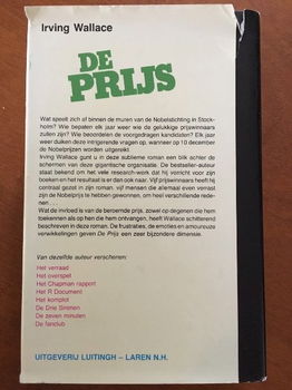 De prijs - Irving Wallace - 1