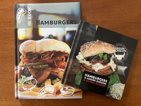 Ik kook hamburgers + Hamburgers & andere burgers - 0