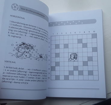 Puzzelpret met kruiswoordraadsels - 8-11 jaar - leerrijk en leuk - 1