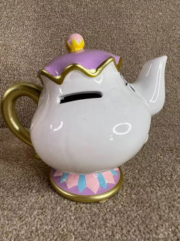 Disney - Mrs Potts Money Box - Beauty & The Beast - 3