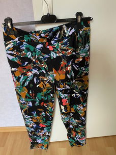 ICHI PRINT BROEK WIE ZOU DEZE WILLEN