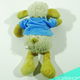 My Little Sheep - Knuffel Schaap Blauw vestje 33,5 cm - 3 - Thumbnail