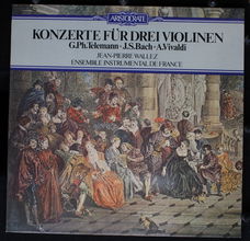 ELPEE - Konzerte für drei Violinen - Telemann*Bach*Vivaldi