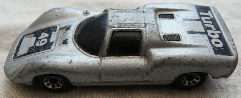 Modelauto, Matchbox, Schaal 1:56, No.BR35/36 - Porsche 910 - Super GT - Silver, 1986.(Nr.1) - 3