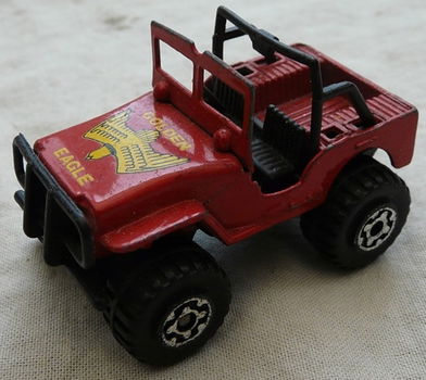 Modelauto, Matchbox, Schaal 1:59, No.5 - Jeep 4x4, 1984-1994.(Nr.1) - 0