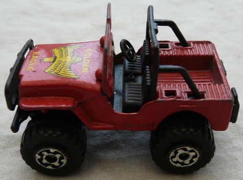 Modelauto, Matchbox, Schaal 1:59, No.5 - Jeep 4x4, 1984-1994.(Nr.1) - 3