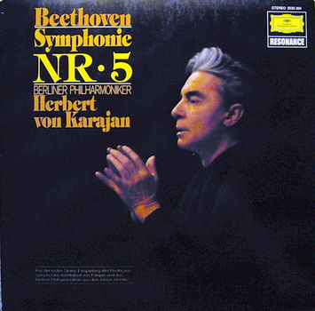 LP - Beethoven Symphonie NR.5 - Herbert von Karajan - 0