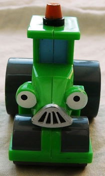 Voertuig / Vehicle, Bob the Builder / Bod de Bouwer, Roley - Steamroller, Hasbro, 2001. - 1