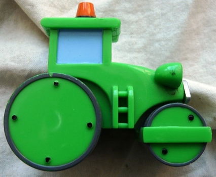 Voertuig / Vehicle, Bob the Builder / Bod de Bouwer, Roley - Steamroller, Hasbro, 2001. - 4