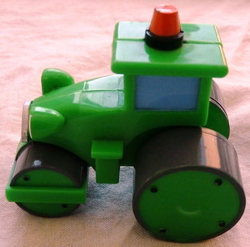 Voertuig / Vehicle, Bob the Builder / Bod de Bouwer, Roley - Steamroller, Hasbro, 2001. - 6