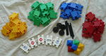 Lot Building Blocks & Parts, Clics, Clics Toys, 68 pcs / stuks, 2005. - 0 - Thumbnail