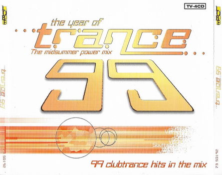 The Year Of Trance 99 - The Midsummer Power Mix (4 CD) - 0