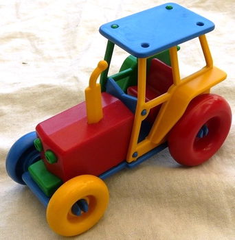 Building Toy / Bouwspeelgoed, Snappit Tractor, Snappit. - 0