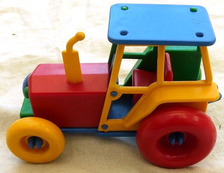 Building Toy / Bouwspeelgoed, Snappit Tractor, Snappit. - 1