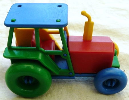 Building Toy / Bouwspeelgoed, Snappit Tractor, Snappit. - 2