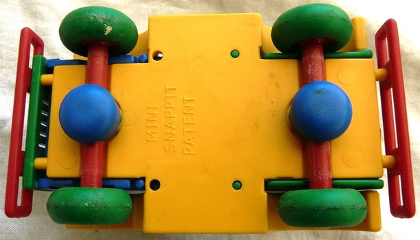 Building Toy / Bouwspeelgoed, Snappit Car / Auto, Snappit. - 1