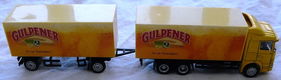 Modelvrachtwagen, Schaal 1:87, Scania Truck Met Trailer, Promotie Gulpener, Gulpener Bier.(Nr.3) - 3 - Thumbnail