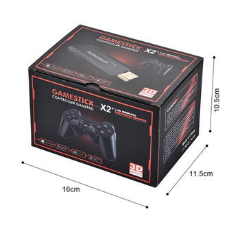 X2 GD10 Y5 2.4G Draadloze 4K HD TV Game Console Game Box 256G Ingebouwde 60000+ Games - 3