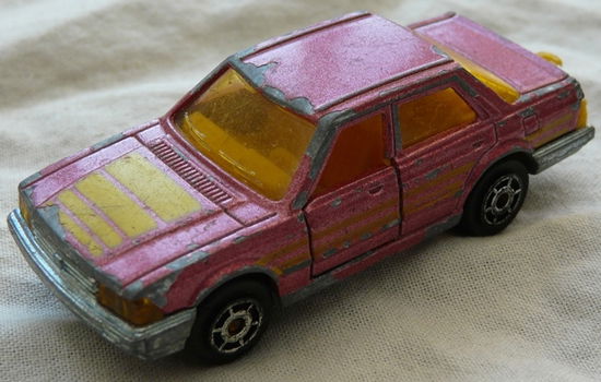 Modelauto, Majorette, Schaal 1:59, No.219 - Honda Accord - metallic pink, 1984.(Nr.1) - 0