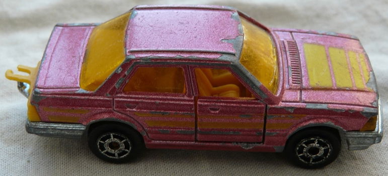 Modelauto, Majorette, Schaal 1:59, No.219 - Honda Accord - metallic pink, 1984.(Nr.1) - 5