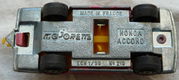 Modelauto, Majorette, Schaal 1:59, No.219 - Honda Accord - metallic pink, 1984.(Nr.1) - 7 - Thumbnail