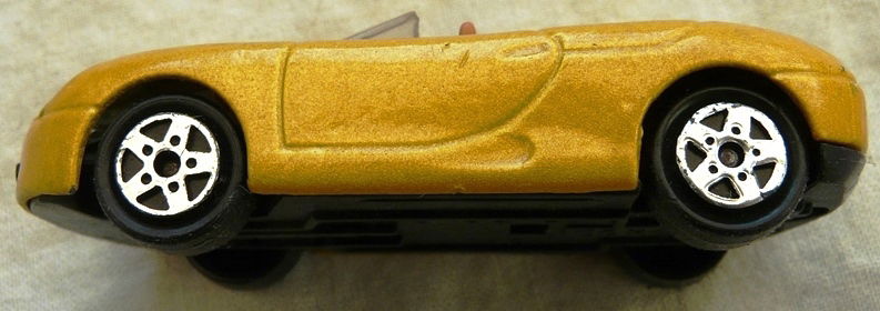 Modelauto, Majorette, Schaal 1:60, No.269 - Porsche Boxster - metalflake gold, 2001-2004.(Nr.1) - 6