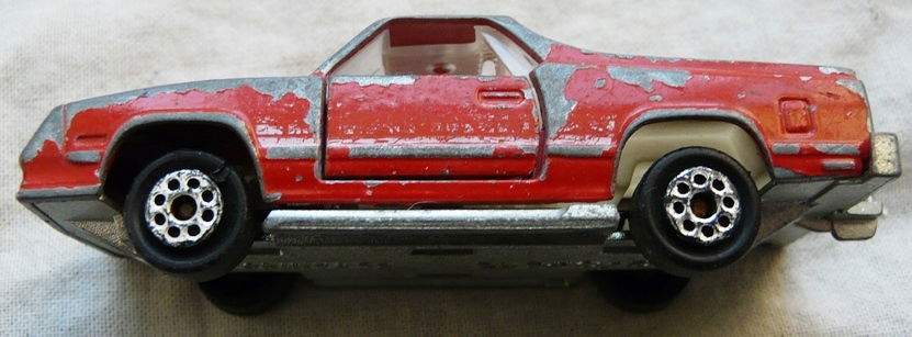 Modelauto, Majorette, Schaal 1:59, No.296 - El Camino SS - red, 1988.(Nr.1) - 4