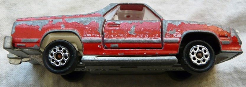 Modelauto, Majorette, Schaal 1:59, No.296 - El Camino SS - red, 1988.(Nr.1) - 6